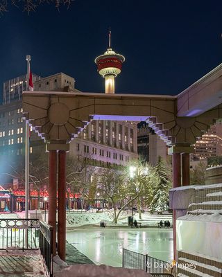 David Impey 001 Downtown Calgary at Night