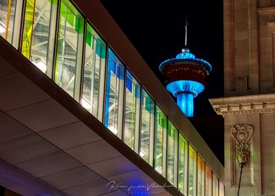 Karen vanVlaanderen 008 Downtown Calgary at Night