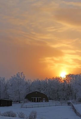 Tracy Hindle 005 Barn Sunset