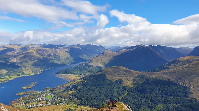 Sep 22 Ballahullish hills Glencoe