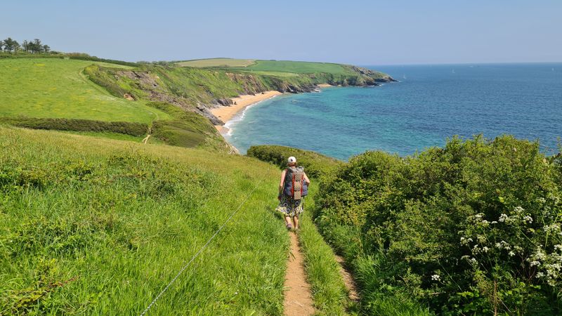 May 23 Back to typical coast path hiking