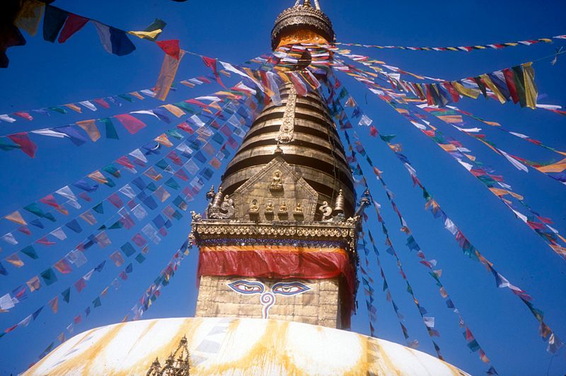 Katmandu monkey temple 