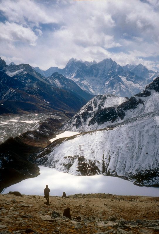 Above Gokyo lakes, Martina