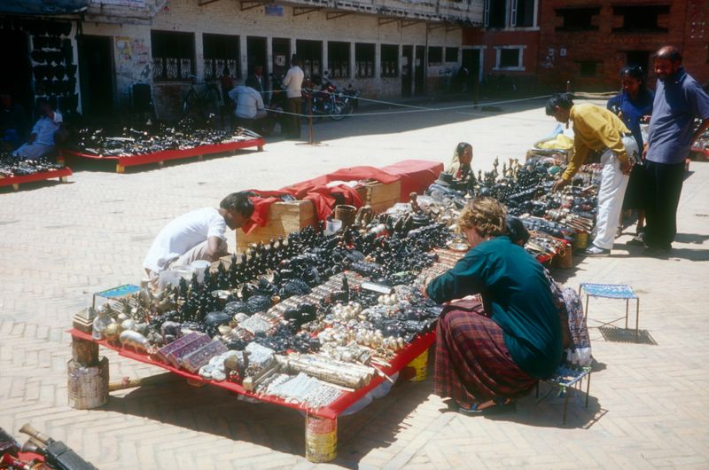 Katmandu street market