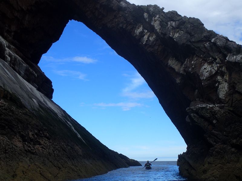 Aug 23  Portsoy to Findochty sea kayak