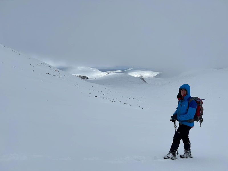 Mar 24 Cairngorms snow and mist Brian