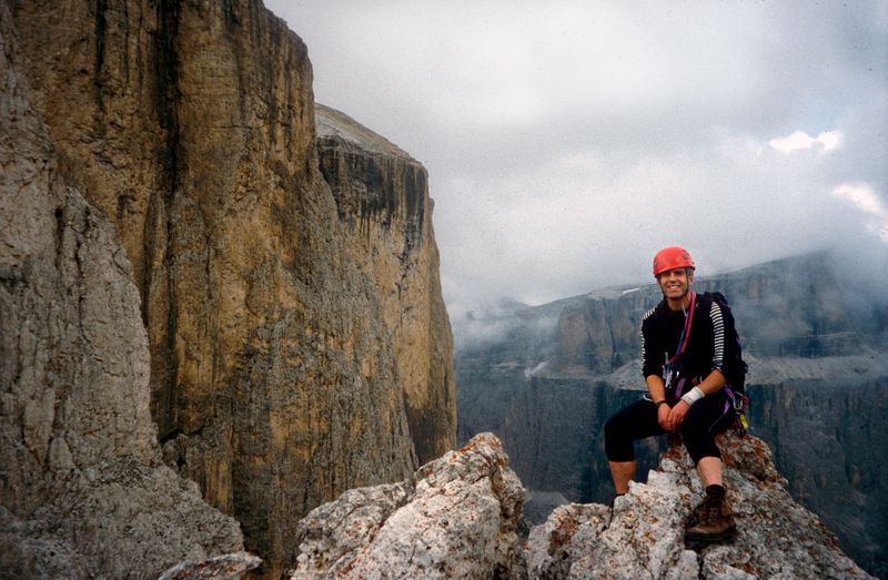 Dolomites Sella towers Brian