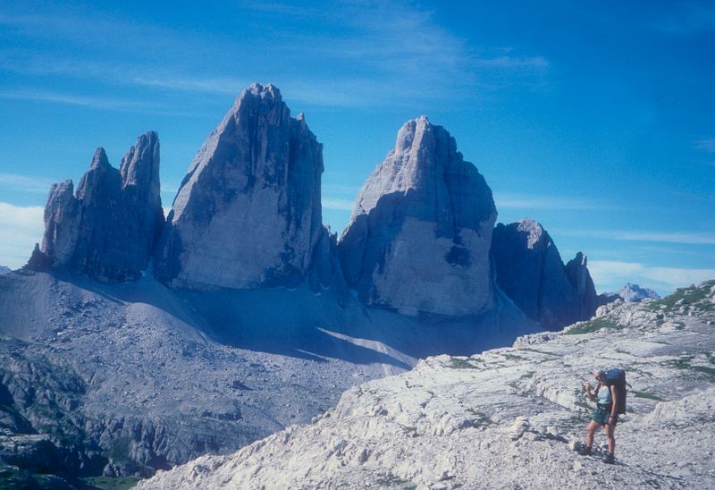 Dolomites Drei Zinnen and Martina