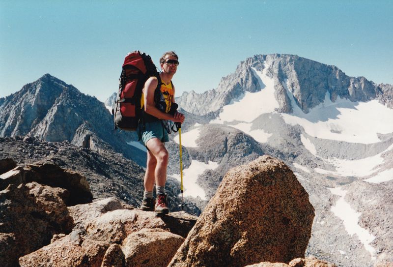  Lamarck col and Mt Darwin Brian