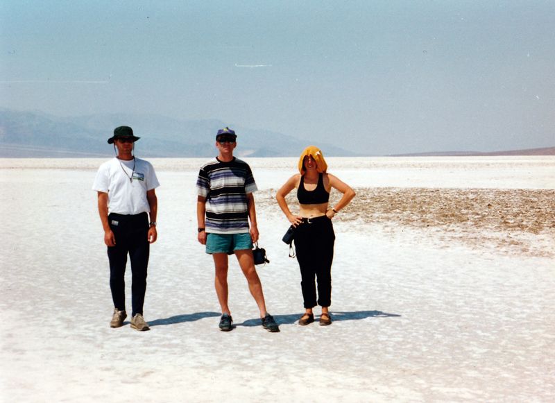 Death Valley Badwater Martina John Brian
