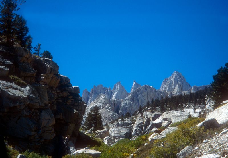 Whitney to Iceberg Lake