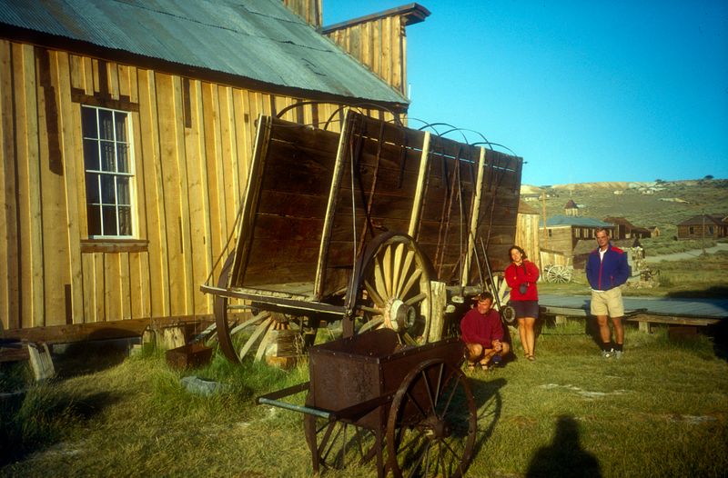 Bodie 'ghost town' - Steve, Martina, John