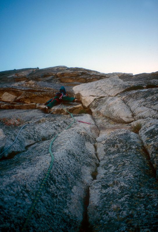 Tuolumne Fairview Dome Regular Route 5 9 Steve climbing