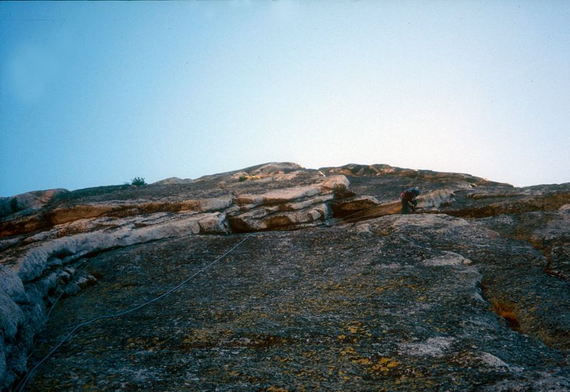 Tuolumne Fairview Dome Regular Route 5 9 Steve climbing