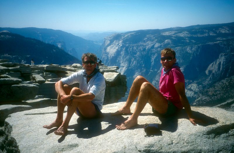 Half Dome summit Steve Brian
