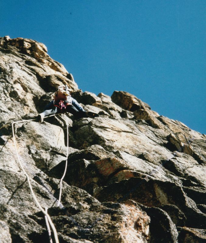 Yosemite Manure Pile Buttress climbing Brian