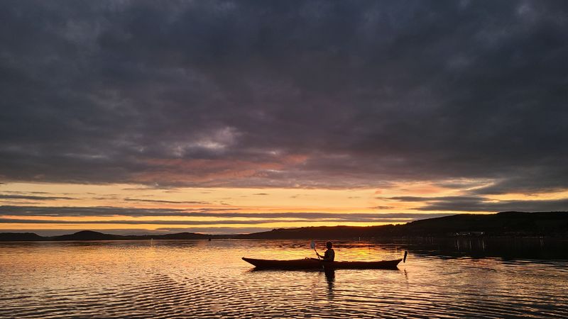 Sep 24 Kayaking near Chanonry Point Moray Firth