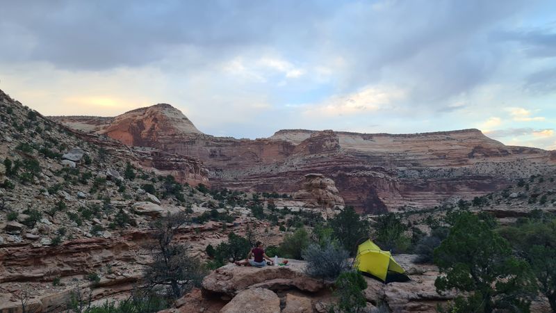 Camp, Virgin Springs Canyon