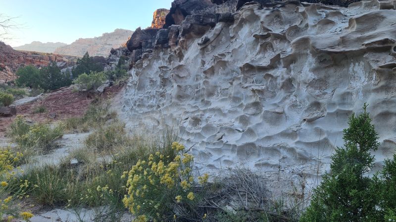 Weird rock erosion in San Rafael river valley