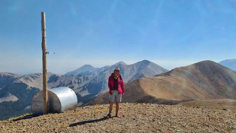 Green Mountain summit, La Sals
