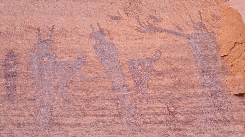 The 'Harvest Scene' pictographs