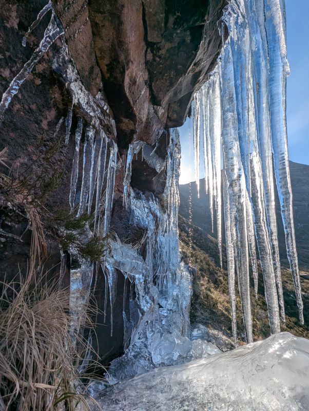 Feb 25 Torridon loop walk and its icy!