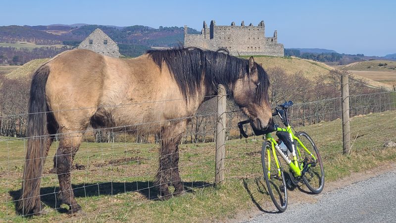 April 25 Ruthven Aviemore cycling trip