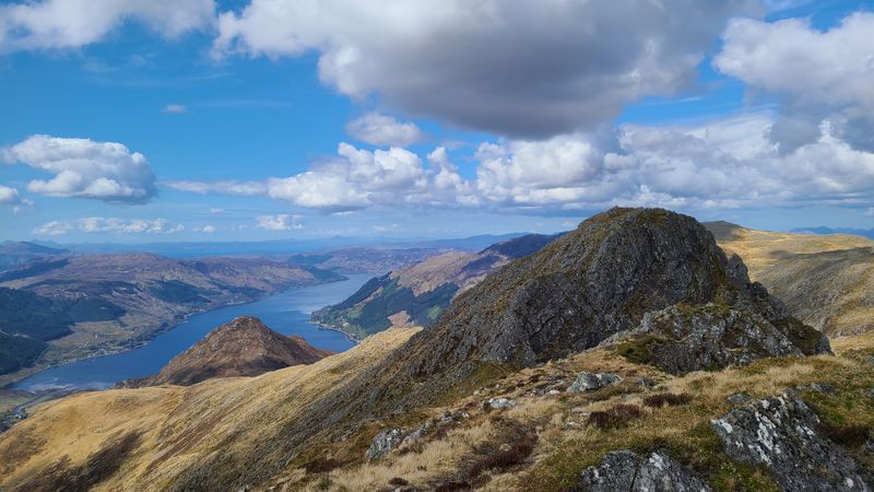 April 25 Kintail, Five Sisters munros