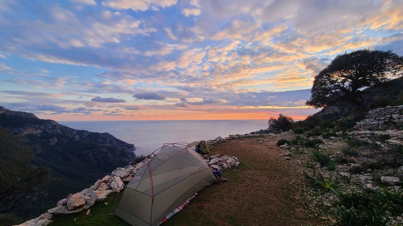 2025 Feb Lycian Way Day2 Farilya to Gey-Bel camp