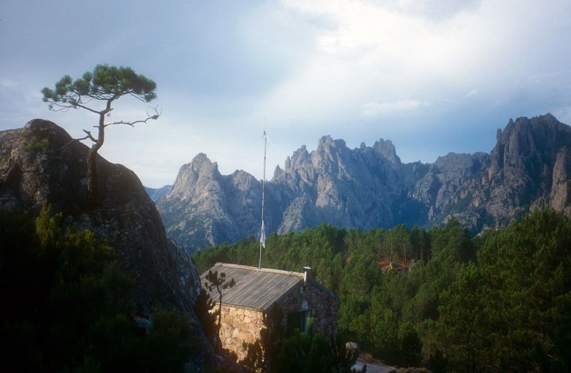 Corsica GR20 Day 1 Peliri Refuge