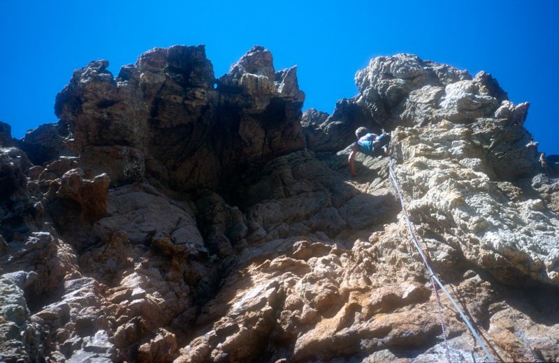 Corsica Day 18 Col de Bavella climbing II Brian