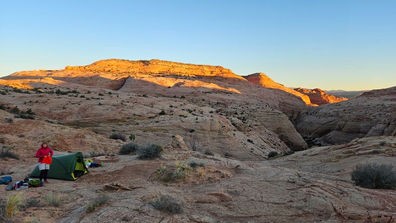 Oct 25 Spencer Canyon camp