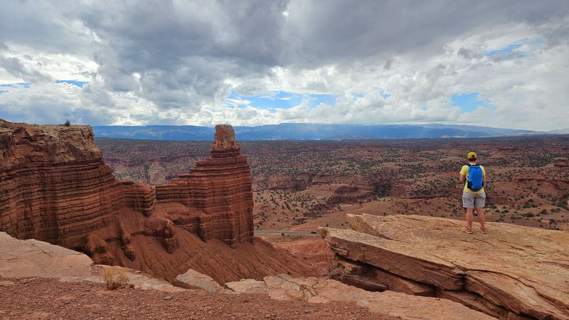 Chimney rock Capitol Reef Martina