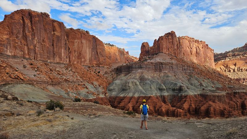 Chimney rock Capitol Reef Martina