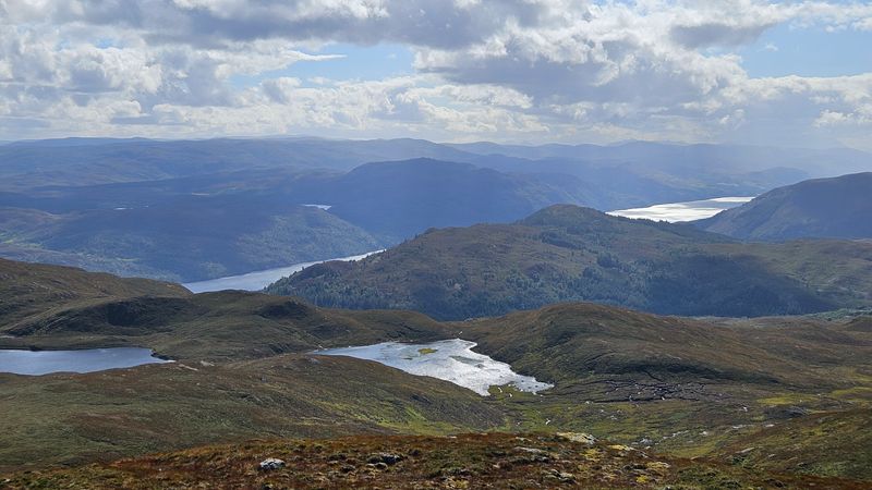 Sep 25 Meall Fuar mhonaidh graham from the south