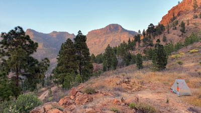 Mar 23 Gran Canaria - 1st camp near M. Negra 
