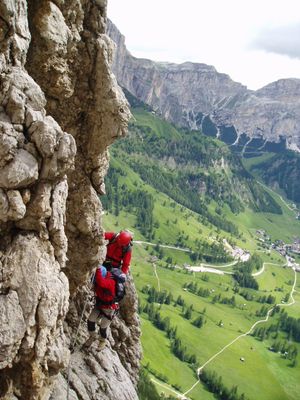 Tridente via ferrata