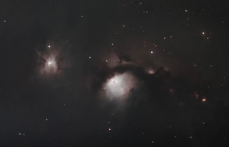 Reflection nebula M78 in Orion