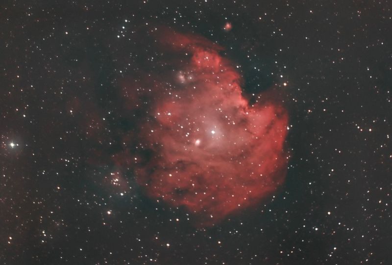The 'Monkey Head Nebula', NGC 2174 in Gemini