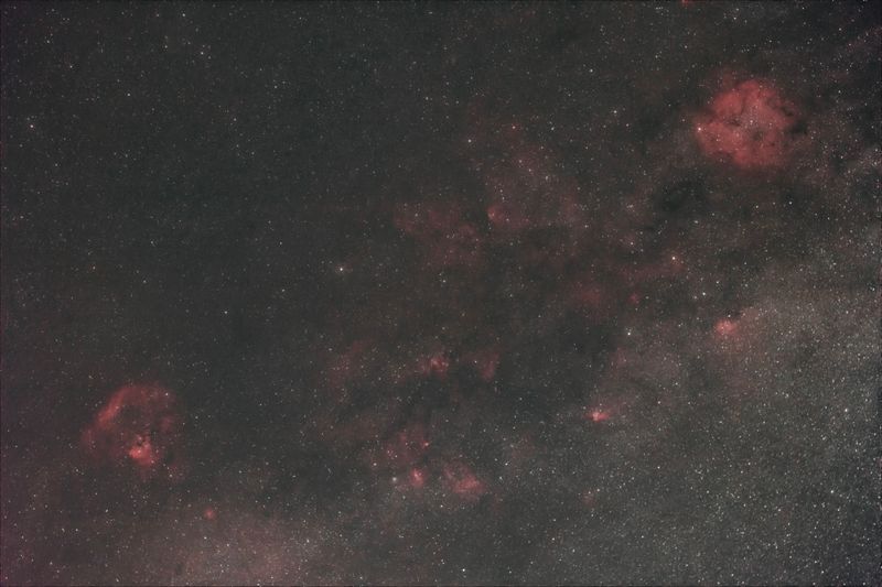 Nebulae in Cepheus