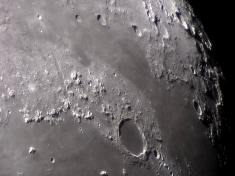 Crater Plato and the Alpine Valley