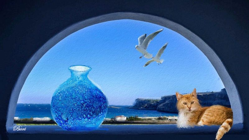 Window by the Sea