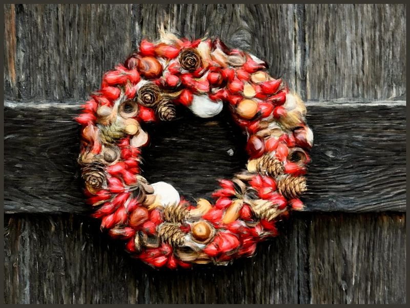 Winter Wreath � Jim Clatfelter