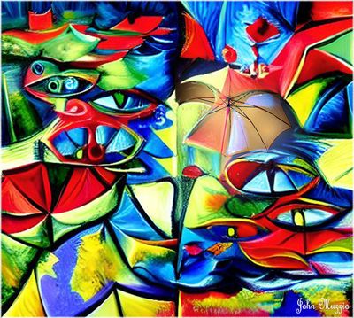Eyes into Umbrellas
