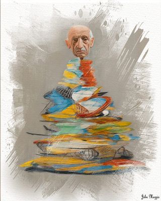 Man on a Stack