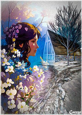 Lady and Her House: