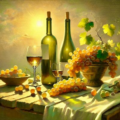 Still Life with Wine 