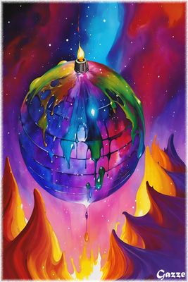 Painted Bulb