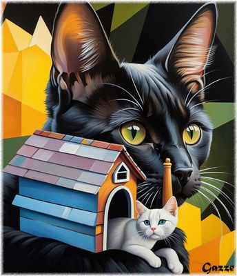 Cats and Dog House