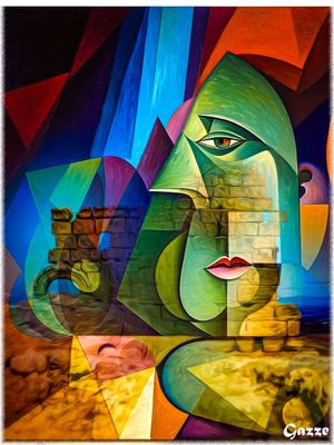 Picasso on the Rocks